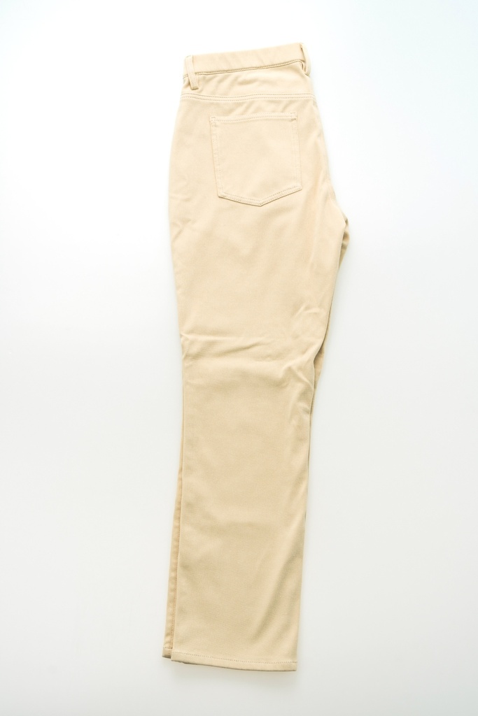 Pantalón Straight beige